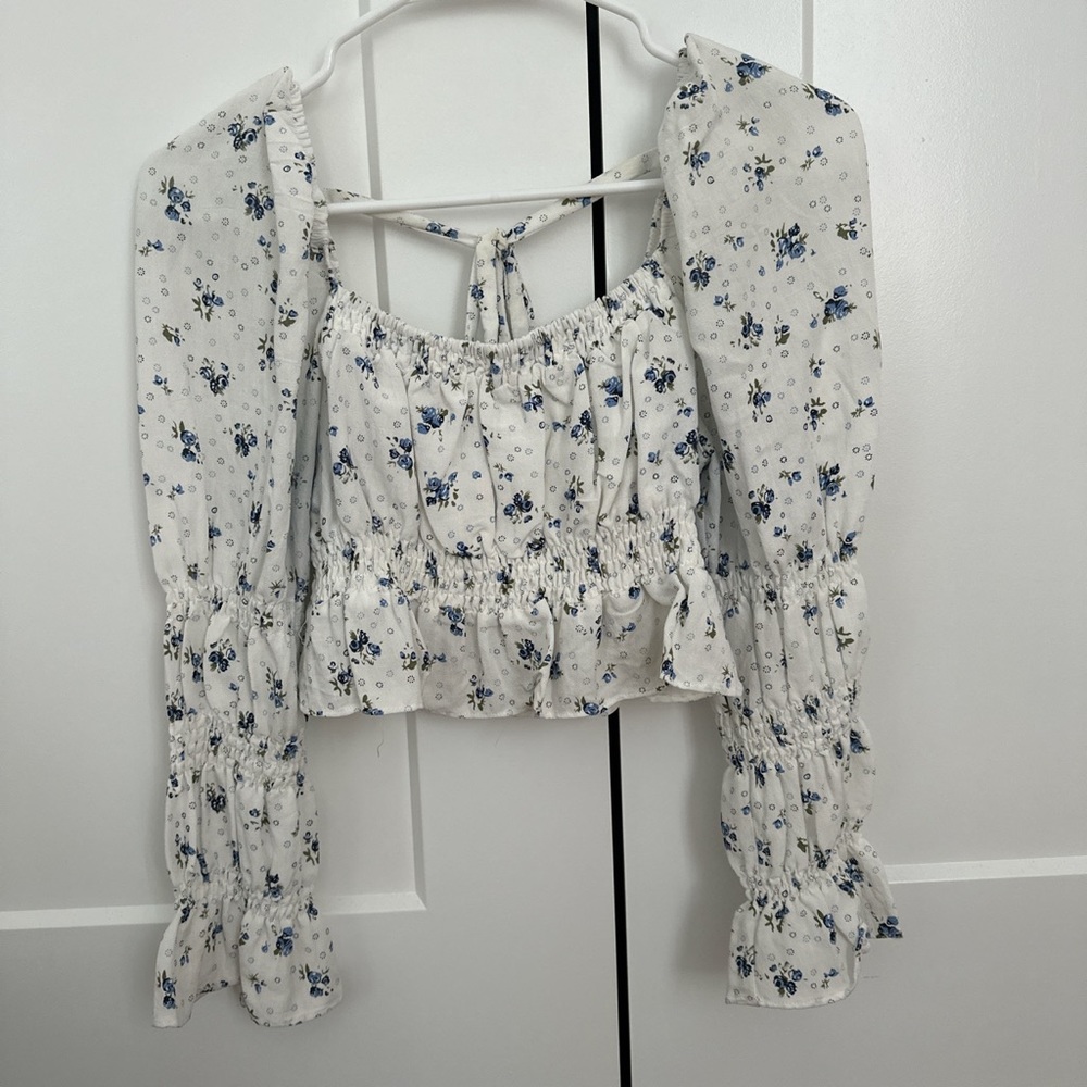 Floral Crop Top